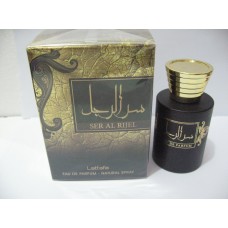 Ser Al Rijal  سر الرجال  By Lattafa Perfumes (Woody, Sweet Oud, Bakhoor) Oriental Perfume 80 ML Sealed Box